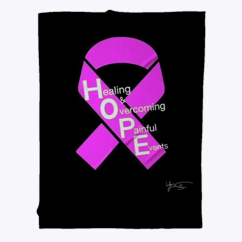 HOPE Fleece Blanket and Pillow